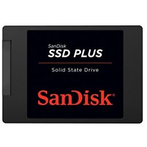 SanDisk SDSSDA-240G Plus – Disco sólido interno de 240 GB, SATA III SSD, con hasta 530 MB/s, Color Negro