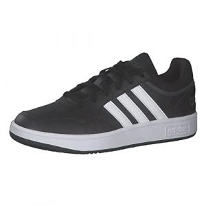 adidas Hoops 3.0, Zapatillas Hombre, NEGBÁS/FTWBLA/GRISEI, 44 EU