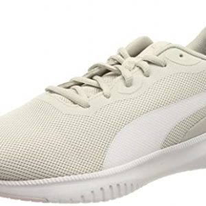 PUMA FLYER FLEX KNIT, Zapatillas para correr, Unisex adulto, Gris (Gray Violet/Puma White/Lavender Fog), 40 EU