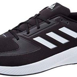 adidas Runfalcon 2.0, Road Running Shoe Hombre, Core Black/Footwear White/Grey, 39 1/3 EU
