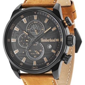 Timberland Reloj Cronógrafo para Hombre de Cuarzo con Correa en Cuero TBL14816JLB.02