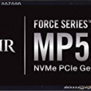 Corsair MP510 Force Series – SSD M.2 NVMe PCIe 3 x4 de Adecuada Velocidad de 480 GB (Velocidad de Lectura Secuencial de hasta 3480 MB/s y 2000 MB/s de Escritura Secuencial, Formato Compacto), Negro
