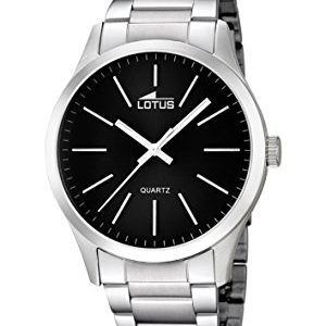 Lotus Reloj Analógico para Hombre de Cuarzo con Correa en Acero Inoxidable 15959/3