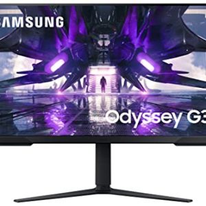 Samsung LS32AG322NUXEN – Monitor gaming de 32″ FullHD (1920×1080, 165Hz, 1ms, FreeSync Premium, Flicker Free, IPS) Negro