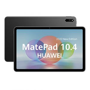 HUAWEI 53012TDR – MatePad 10.4 Pulgadas 2022 New Edition, Pantalla 2K FullView, 4 GB RAM + 128GB ROM, Batería 7250 mAh, Cuatro Altavoces con cancelación de Ruido sintonizada por Harman Kardon, Gray