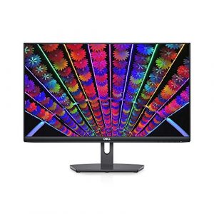 Dell S2421NX – Monitor de 24″ Full HD (1920 x 1080, 75 Hz, IPS, 4 ms, AMD FreeSync, bisel fino, 2 HDMI), negro