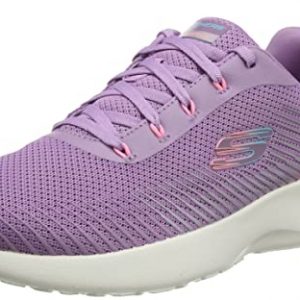 Skechers Skech-Air Dynamight Luminosity, Sneakers Mujer, Morado (Mauve), 39 EU