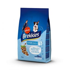 Brekkies Pienso para Perros Junior con Pollo – 3 kg