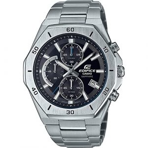 Casio Reloj Cronógrafo para Hombre de Cuarzo con Correa en Acero Inoxidable EFB-680D-1AVUEF