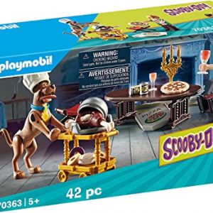 PLAYMOBIL Scooby-DOO! 70363 Cena con Shaggy, A Partir de 5 Años
