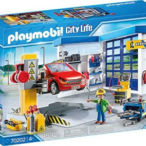 Playmobil City Life 70202 Taller de Coches, A partir de 4 años [Exclusivo]