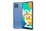 Samsung Smartphone Galaxy M32 con Pantalla Infinity-U FHD sAMOLED de 6,4 Pulgadas, 6 GB de RAM y 128 GB de Memoria Interna Ampliable, Batería de 5000 mAh y 25W Carga rápida Azul (ES Versión)