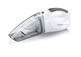 Severin HV 7144, Aspiradora manual para sólidos y líquidos, batería de iones de litio de 7.4 V, Incluye cable 12V para encendedor de coche y 3 accesorios, S´POWER home & car Li 20, Blanco/Rojo