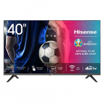 Hisense 40AE5500F – Smart TV, Resolución Full HD, Natural Color Enhancer, Dolby Audio, Vidaa U 2.5 con IA, HDMI, USB, Salida auriculares