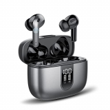 Auriculares Inalambricos,Taopod X08 Auriculares Inalámbricos con Micrófono,40h de Tiempo de reproducción Control Táctil Ipx7 Auriculares para Correr a Prueba de Agua