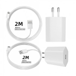 Cargador iPhone,Charlore [MFi Certificado]USB Cargador y 2M Cables Lightning [2-Pack] Compatible con iPhone 13/12/11/XR/X/XS/SE/8//7/6,iPad
