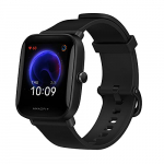 Amazfit Bip U Smartwatch Fitness Reloj Inteligente 60+ Modos Deportivos 1.43″ Pantalla táctil a Color Grande 5 ATM Oxígeno en Sangre SpO2Frecuencia Cardíaca IOS y Android-Negro
