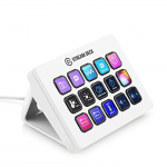 Elgato Stream Deck MK.2 – Controlador de Estudio, 15 Teclas Macro, Activa acciones en apps y Software como OBS, Twitch, Youtube y Otros, Funciona en Mac y PC