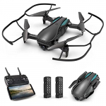 Drones para Niños con Cámara 1080P, WiFi FPV RC Quadcopter para Principiantes, Modo sin Cabeza, Altitud Hold, 3 Modos de Velocidad, 3D Flip, Navidad Regalos y Juguetes para Niños