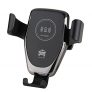Jiasuz Soporte para teléfono para automóvil con Cargador Inalámbrico Ventilación de Aire y Tablero de Instrumentos Soporte para teléfono para automóvil Soporte de ventilación de Carga rápida Soporte