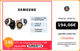 Samsung Galaxy Watch Active1, smartwatch 40, reloj inteligente Bluetooth, resistente agua, control ejercicio|Relojes inteligentes|