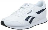 Reebok Royal CL Jogger 3, Zapatillas Unisex Adulto, White/Collegiate Navy/Black, 43 EU