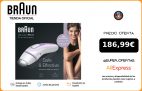 Braun Silk expert 3 IPL BD 3000, Depiladora Láser, Luz Pulsada, IPL Depiladora Láser, Depiladora Facial, Belleza Facial Mujer|Depiladoras|