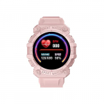 FD68S Reloj Inteligente Redondo 1.44 Pulsera Deportiva de Gran Pantalla a Color para Hombres y Mujeres (Rosa)