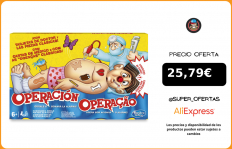 Operación Juego de mesa Hasbro Gaming 6 AÑOS+ Envío gratis Hasbro Original B2176B09|Juegos de estrategia|