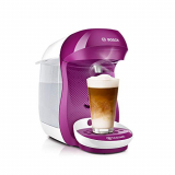 Bosch TAS1001 TASSIMO Happy Cafetera de cápsulas, 1400 W, color rosa