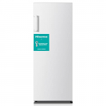 Hisense RL313D4AW1 – Frigorífico de Una Puerta, Capacidad Neta 242 L, 143,4 cm alto, patas ajustables, silencioso 40 dBA, color blanco