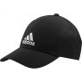 adidas GM4509 BBALLCAP LT EMB Hats Unisex-Adult Black/Black/White OSFW