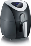 SEVERIN Freidora de aire caliente con 6 programas automáticos, freidora eléctrica para freír sin grasa, innovador horno freidora para freír de forma saludable, negro, FR 2430
