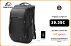 Kingsons mochila antirrobo para hombre y adolescente, morral para ordenador portátil de 13, 15 y 17 pulgadas, con cargador USB, a la moda, para viaje|men laptop backpack|backpack brandbrand backpack