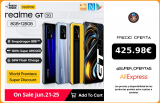 [Estreno mundial] realme GT Qualcomm Snapdragon 888 5G 65W SuperDart cargo 120Hz 6,43 «FHD + AMOLED 8GB 128GB NFC|Teléfonos móviles|