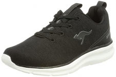 KangaROOS KJ-Yarn, Zapatillas Mujer, Negro Azabache, 40 EU