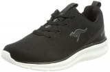 KangaROOS KJ-Yarn, Zapatillas Mujer, Negro Azabache, 40 EU