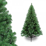 Ansobea Árbol de Navidad Artificial de 120 cm, Color Verde, plástico, 200 Puntas, Resistente al Fuego, Incluye Soporte Robusto