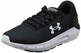 Under Armour Charged Rogue 2.5, Zapatillas para Correr Hombre, Negro/Blanco, 41 EU
