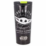The Child ( Baby Yoda) – The Mandalorian | Termo Café Para Llevar – Taza Termica De Viaje Acero Inoxidable 425 Ml | Vaso Hermetico Para Te O Café Sin Bpa Con Tapa Antigoteo