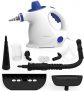 Comforday Limpiador de Vapor de Mano, Limpiador de Vapores Portátil de Usos Múltiples con 9 Accesorios para Quitar Manchas, Alfombras, Cocina, Piso,Cortinas, Asientos de Auto, Baño