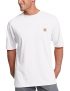 Carhartt Pocket Short-Sleeve T-Shirt Camiseta, White, M para Hombre