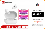 Xiaomi Redmi AirDots 3 Mi Bluetooth inalámbrico verdadero 5,2 auriculares estéreo Auto enlace inteligente usar Touch Control Apt X de auriculares|Auriculares y audífonos|