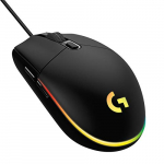 Logitech G203 LIGHTSYNC Ratón Gaming con Iluminación RGB Personalizable, 6 Botones Programables, Captor 8K para Gaming, Seguimiento de hasta 8,000 DPI, Ultra-ligero – Negro