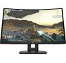 HP X 24c – Monitor Gaming de 24″ Full HD (1920 x 1080 a 144Hz, VA, 4ms, HDMI, Curvatura 1500R, Antirreflejo, Altura e Inclinación Ajustables) Negro
