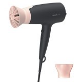 Philips Thermoprotect BHD350/10, Secador de pelo , Negro y Rosa, 2100w, ionico