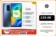 [Versión Garantía Española Oficial] Xiaomi Note 9 Smartphone con Pantalla FHD+ de 6.53″ DotDisplay 64GB 128GB, Cámara cuádruple|Teléfonos móviles|