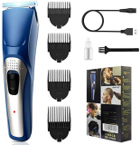Cortapelos Profesional Hombre AT-228C Máquina de Cortar Pelo Cortador de Pelo Recargable,Barbero Electrico,Recortadora Barba y Cortapelos,Carga rápida USB Funcionamiento con batería y electricidad