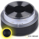 NK SOS Road- Baliza luz de Emergencia | Luz de Emergencia Autónoma | Luz LED | Señal V16 de Preseñalización de Peligro Homologada – (Autorizada por la DGT)