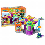 SUPERTHINGS RIVALS OF KABOOM- PlaySet DrK Especial Superzings Kazoom Lab Battle Figuras de Enigma y Profesor K, Laboratorio, Color Surtido, única (Magic Box Toys PSZSP112IN10)